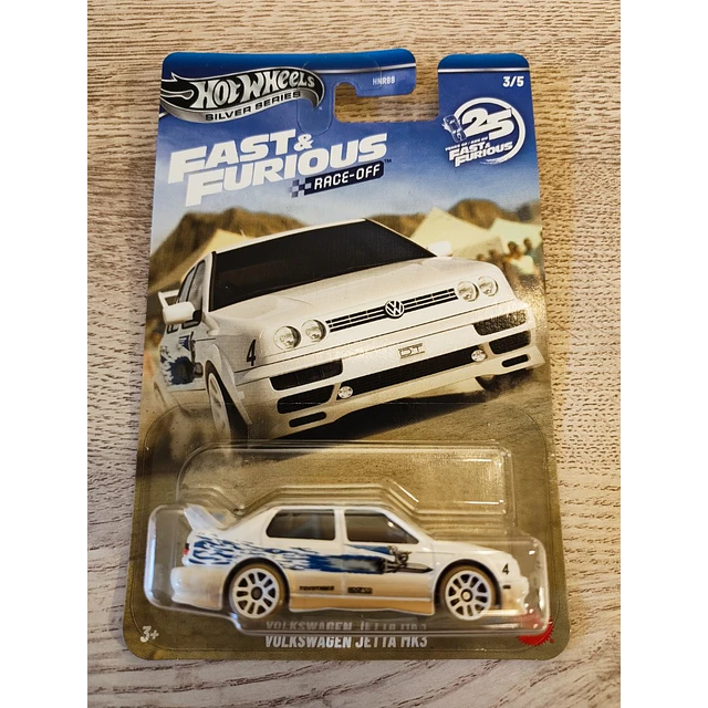 Hot Wheels Fast & Furious Silver Series 2026 - Race Off - Volkswagen Jetta MK3