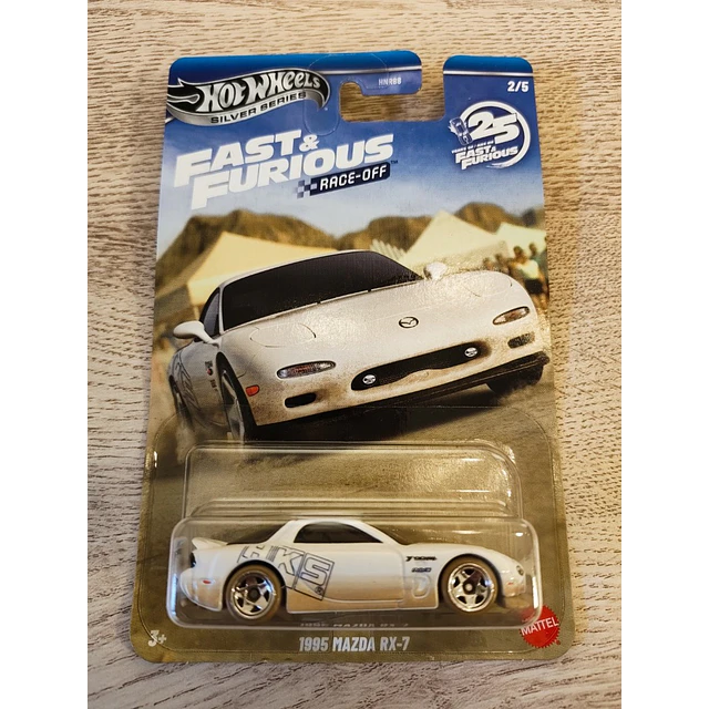 Hot Wheels Fast & Furious Silver Series 2026 - Race Off - 1995 Mazda RX-7