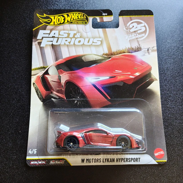 Hot Wheels Fast & Furious N Premium 2026 - W Motors Lykan Hypersport