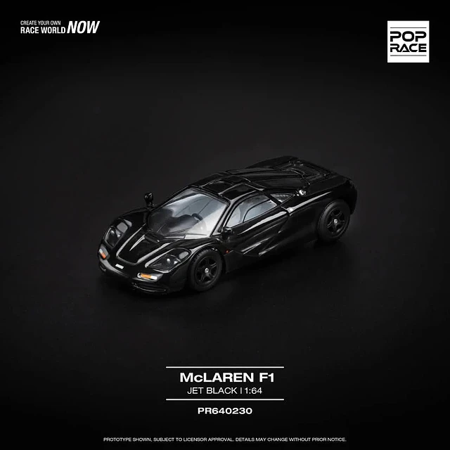 Pop Race PR64-230 McLaren F1 Black