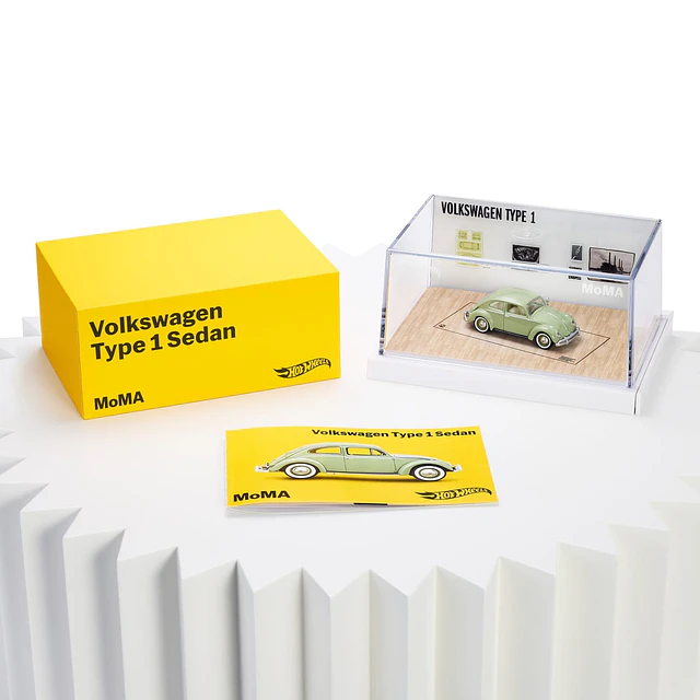 Hot Wheels x MoMA VW Beetle Type 1 Sedan 