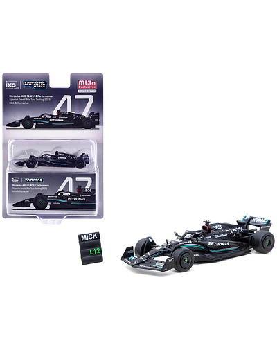 Tarmac Works - Mercedes-AMG F1 W14 E Performance Spanish Grand Prix Tyre Testing 2023 Mick Schumacher