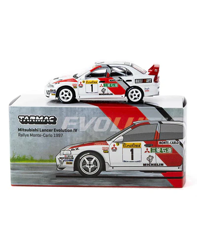 T64G-076-97MCR01 - Tarmac Works - Mitsubishi Lancer Evolution IV Rallye Monte-Carlo 1997 #1