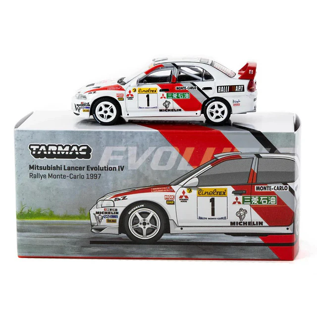 T64G-076-97MCR01 - Tarmac Works - Mitsubishi Lancer Evolution IV Rallye Monte-Carlo 1997 #1