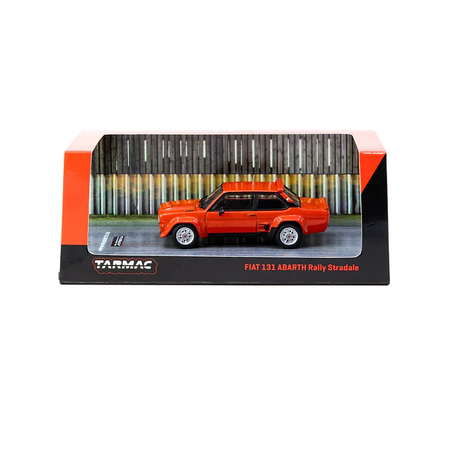 T64R-094-RE - Tarmac Works - FIAT 131 Abarth Rally Stradale Red