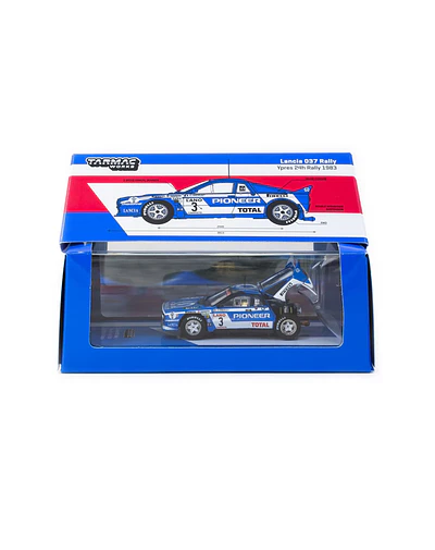 T64P-TL002-83YR03 - Tarmac Works - Lancia 037 Rally Ypres 24 Hours Rally 1983 #3