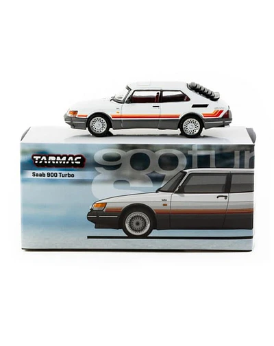 T64G-056-WH - Tarmac Works - Saab 900 Turbo White
