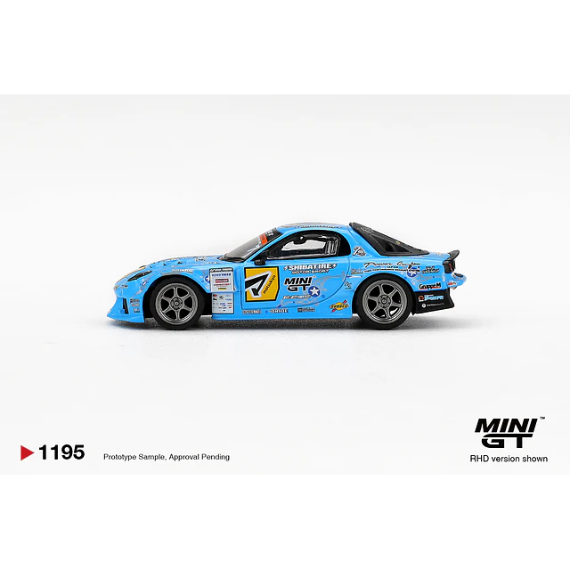 Mini GT 1195-R Mazda RX7 (FD3S) RE-Amemiya D1GP 2025 2