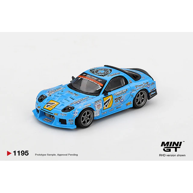 Mini GT 1195-R Mazda RX7 (FD3S) RE-Amemiya D1GP 2025 1