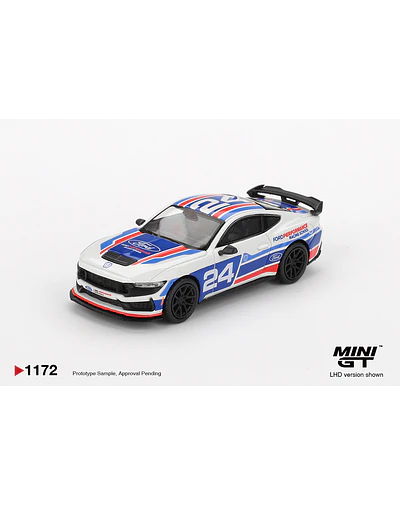 Mini GT 1172-L Ford Mustang Dark Horse #24 Ford Performance Racing School 2025