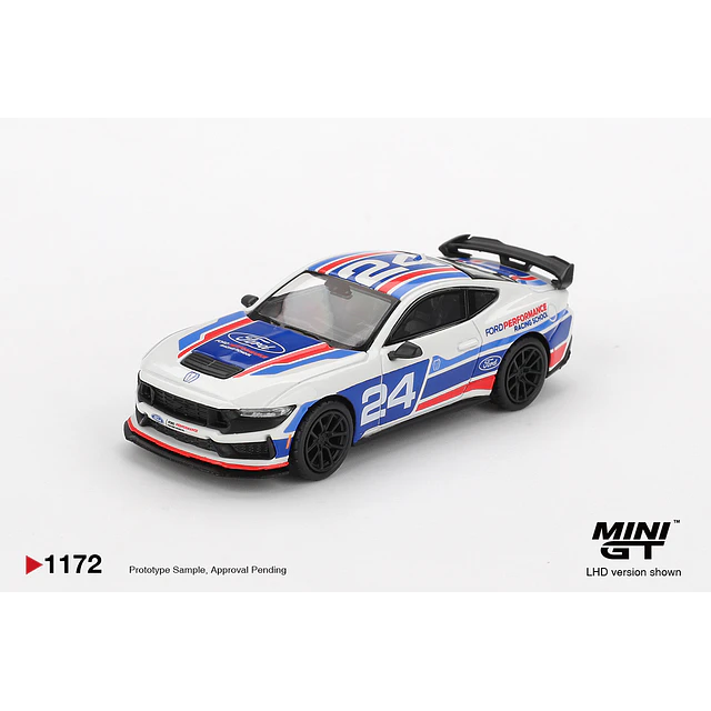Mini GT 1172-L Ford Mustang Dark Horse #24 Ford Performance Racing School 2025