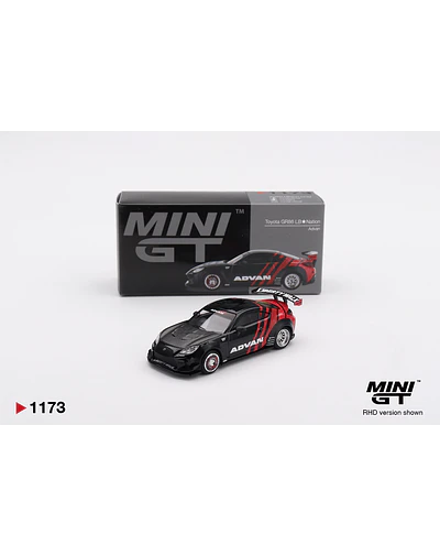 Mini GT 1173-R - Toyota GR86 LB Nation Advan Black 2025