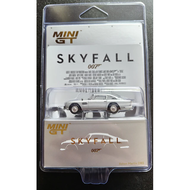 Mini GT 913-007E - Aston Martin DB5 Skyfall - English Blister Packaging (2012) 2