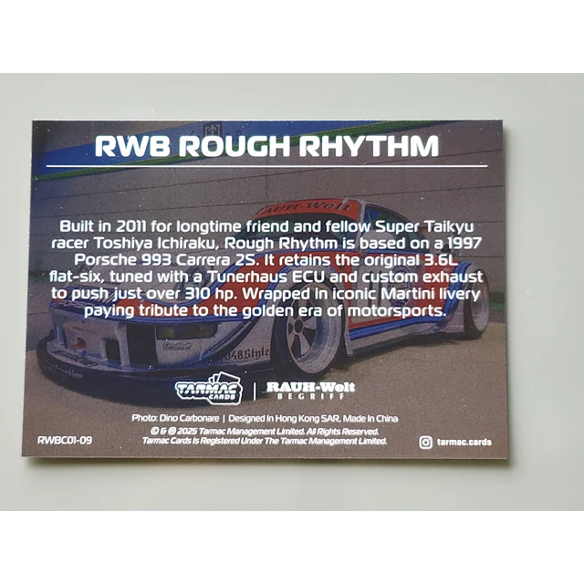 Cartes RWB Tarmac Works - RWB Collection Volume I - divers - vente à l'unité, envoyez votre choix 8