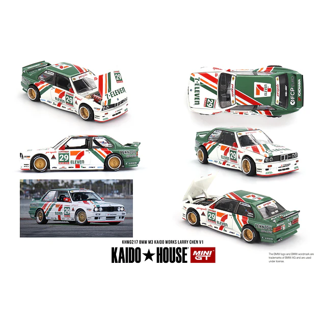 Mini GT x Kaido House 217 - BMW M3 Kaido Works Larry Chen V1