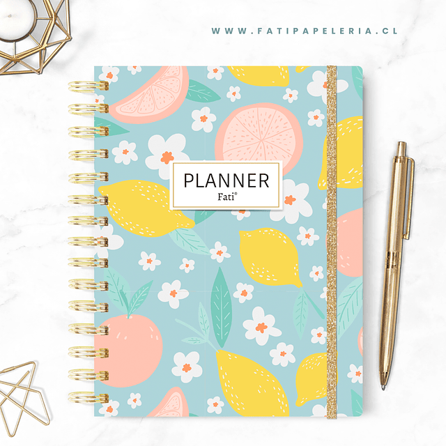 Planner anual Limón 