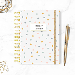 PLANNER ANUAL DOCENTE 185x25 cm B5