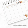 Planner anual horizontal Bambi