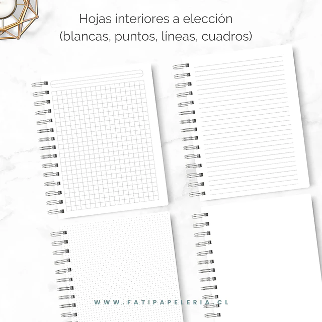 Cuadernos 16x21 cm (30 unidades)