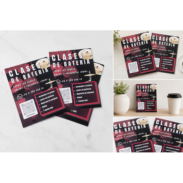 100 Flyers Personalizados 10x14 Full Color