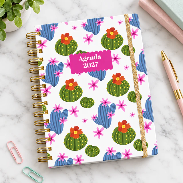 Agenda Cactus 2027 Floral