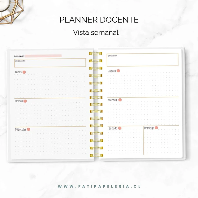 Planner Docente 2027 Abstracta
