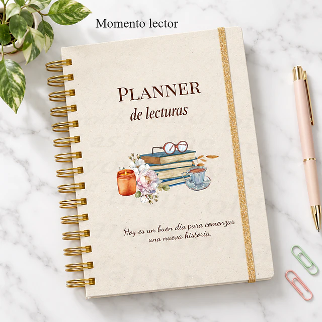 Planner de lectura — Diario de libros y reseñas