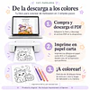 Halloween de ternura: 30 dibujos para colorear · PDF imprimible