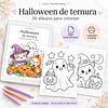 Halloween de ternura: 30 dibujos para colorear · PDF imprimible