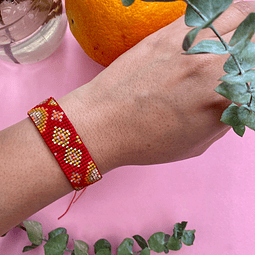 Pulsera 9 Roja