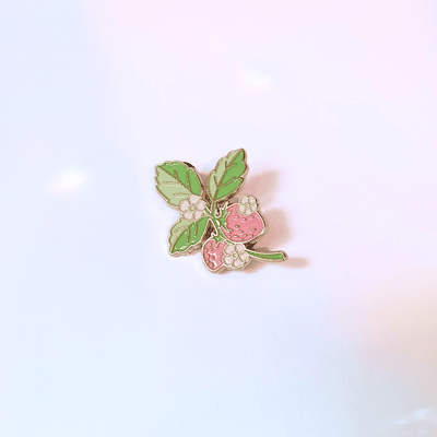 Pin esmaltado Frutillas