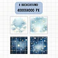 Kit Digital Astronauta Aquarela - Space Boy - Thumbnail 5