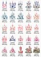 Kit Digital Castelos - Mega Pack 131 cliparts - Thumbnail 3