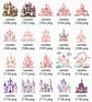 Kit Digital Castelos - Mega Pack 131 cliparts - Thumbnail 7