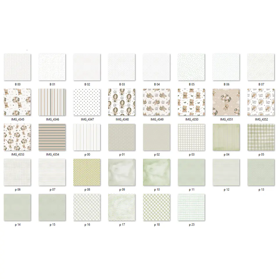 Kit Digital Papéis Ursinho Verde 2