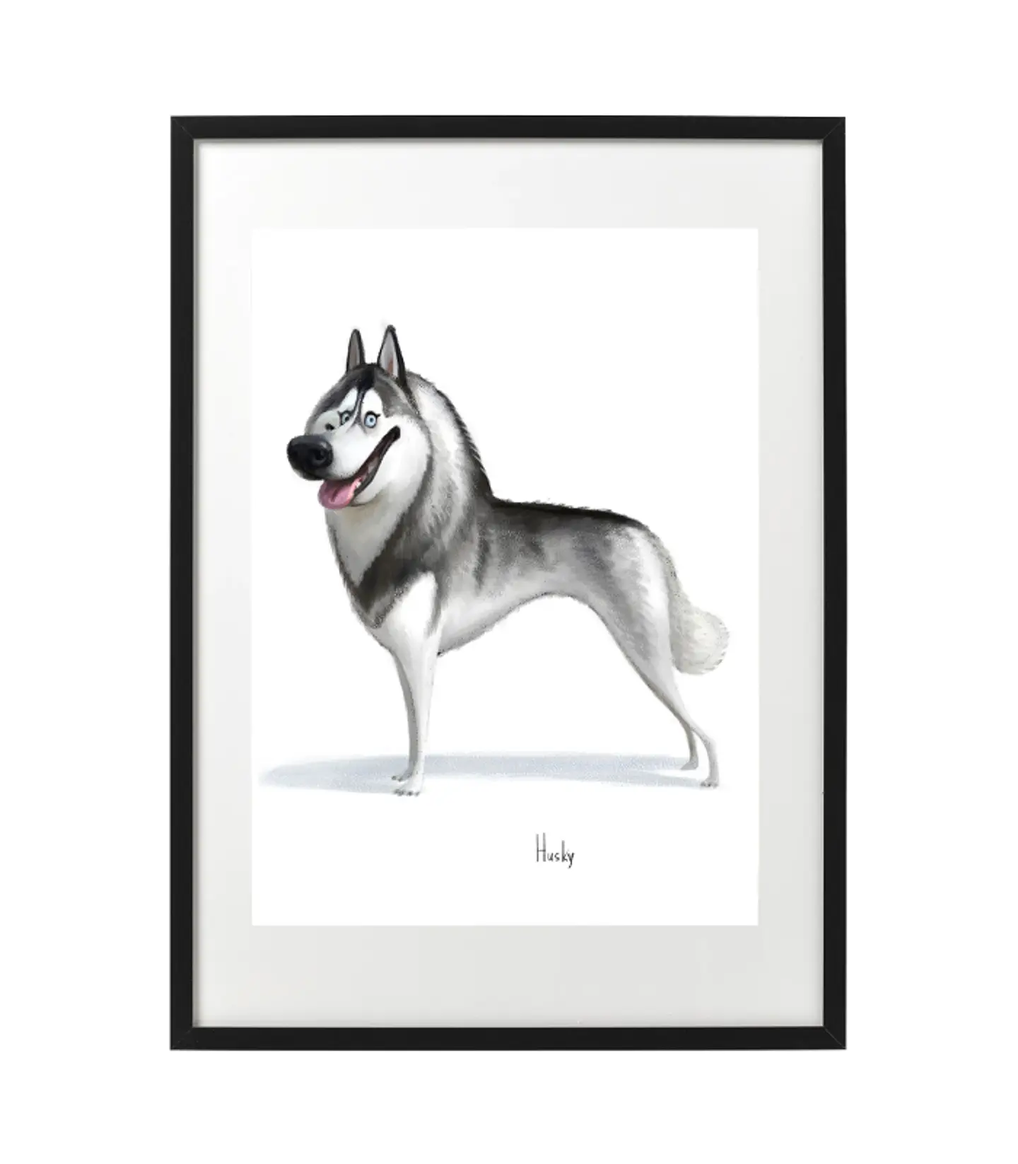 Quadro animais - Husky 3