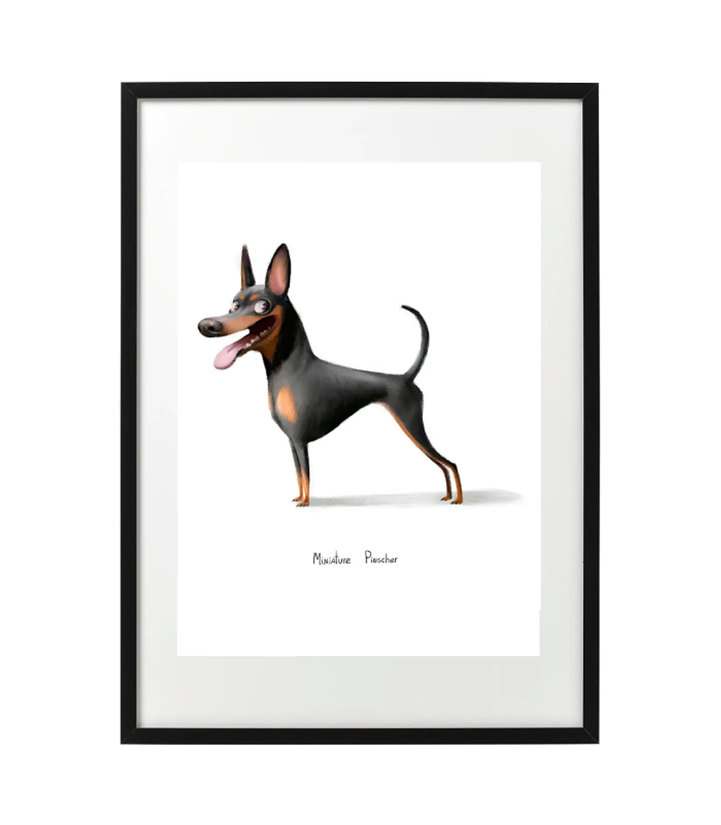 Quadro animais - Pinscher 3