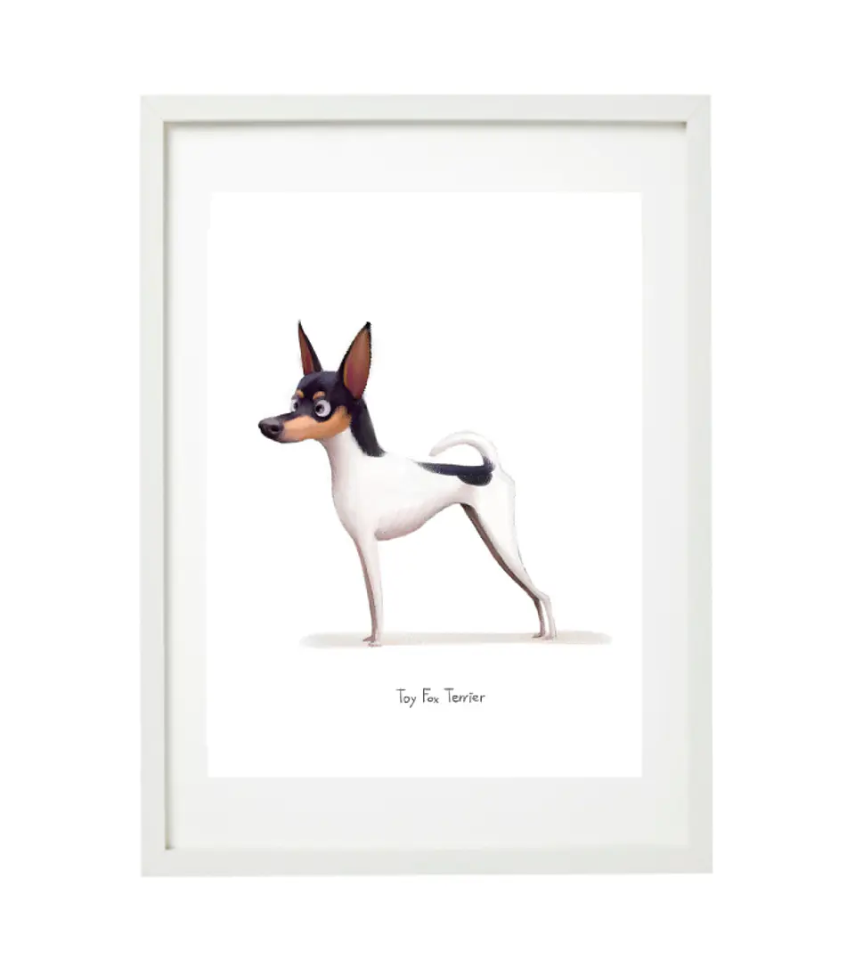 Quadro animais - Terrier 3