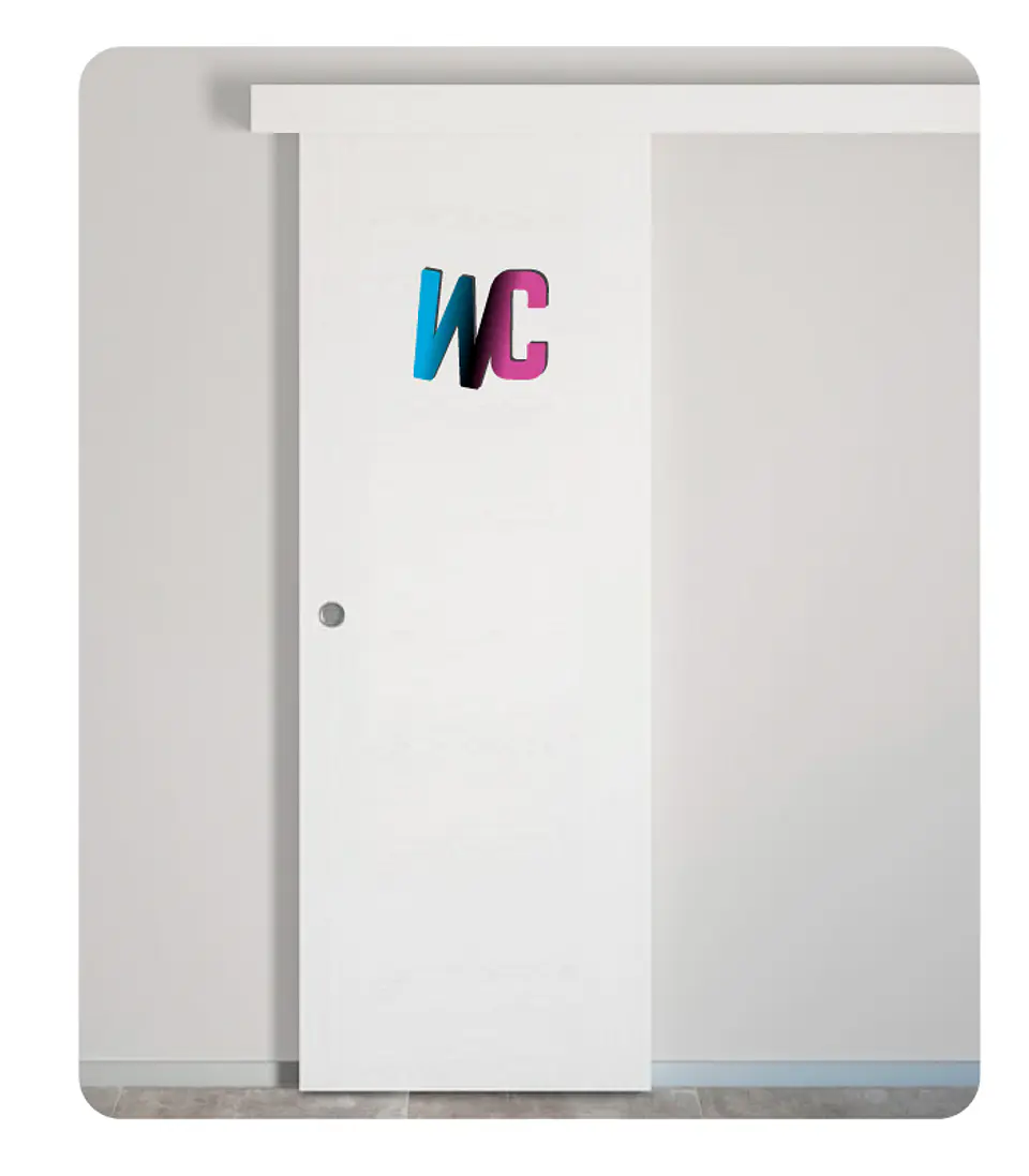 Placa para WC 1
