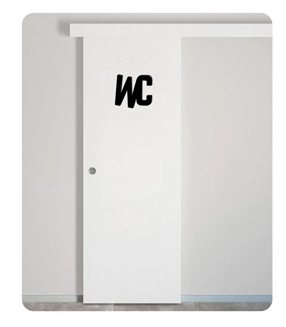 Placa para WC 3