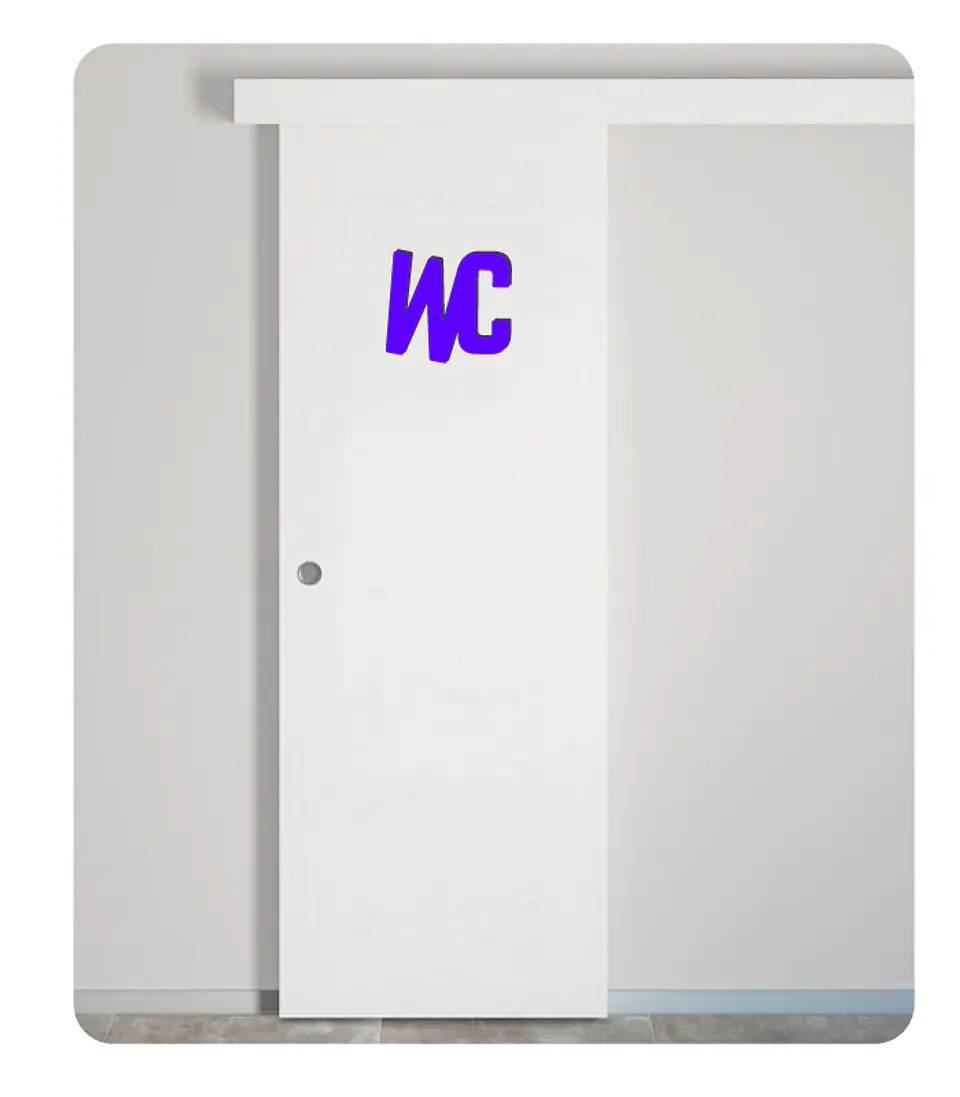 Placa para WC 6