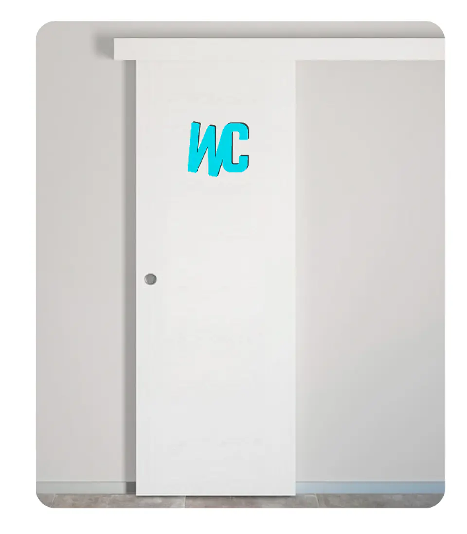 Placa para WC 8