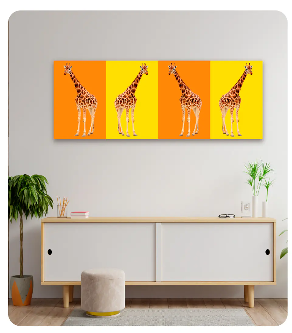 Girafas - tela 1