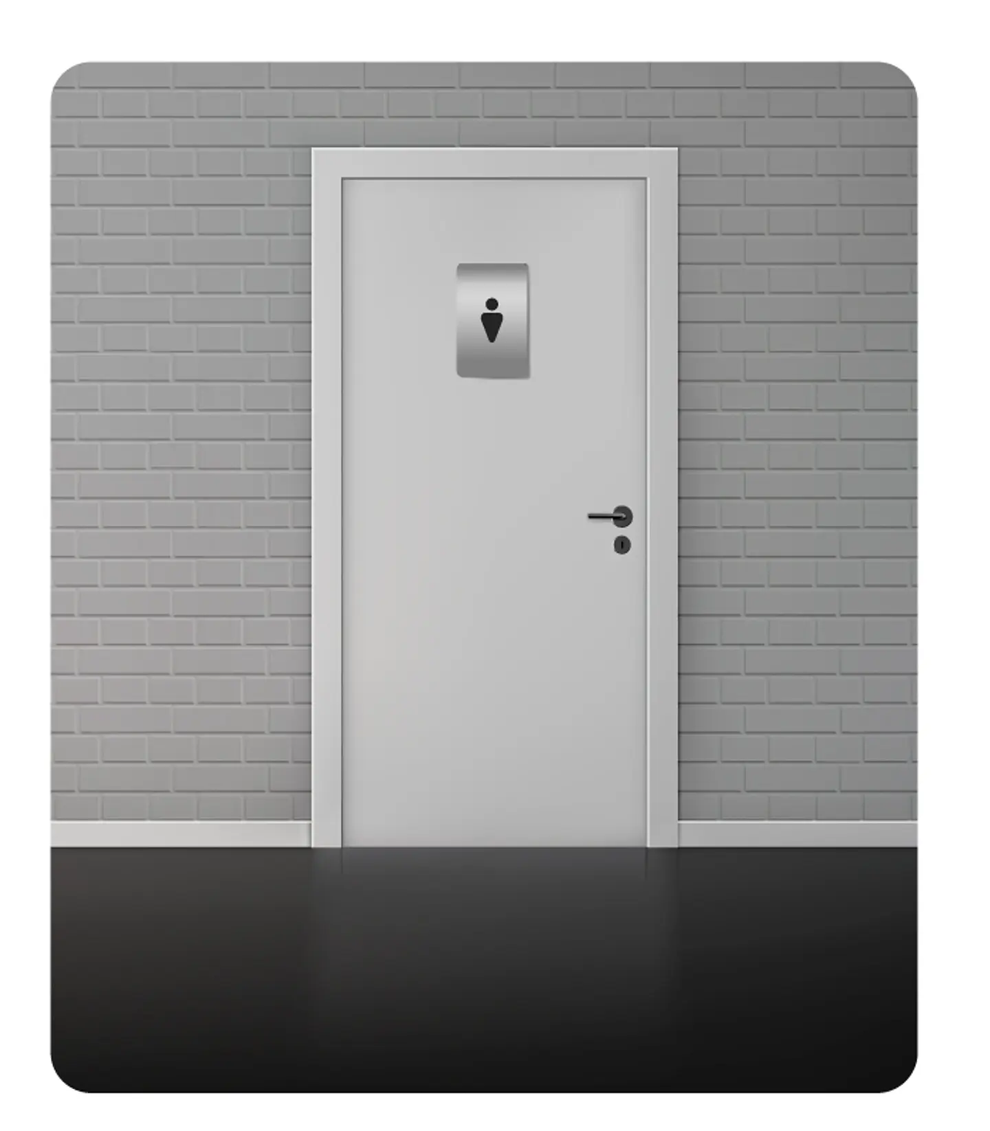Sinalética para WC - Homem 2