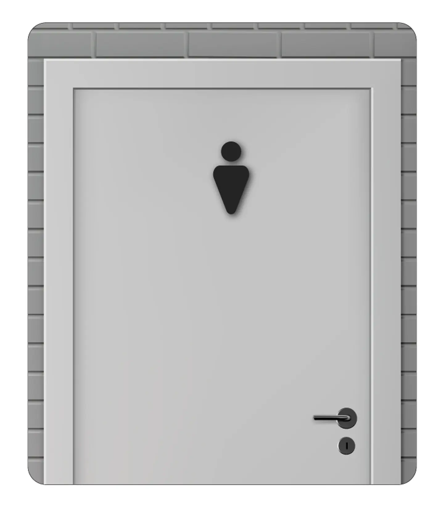 Sinalética para WC - Homem 1