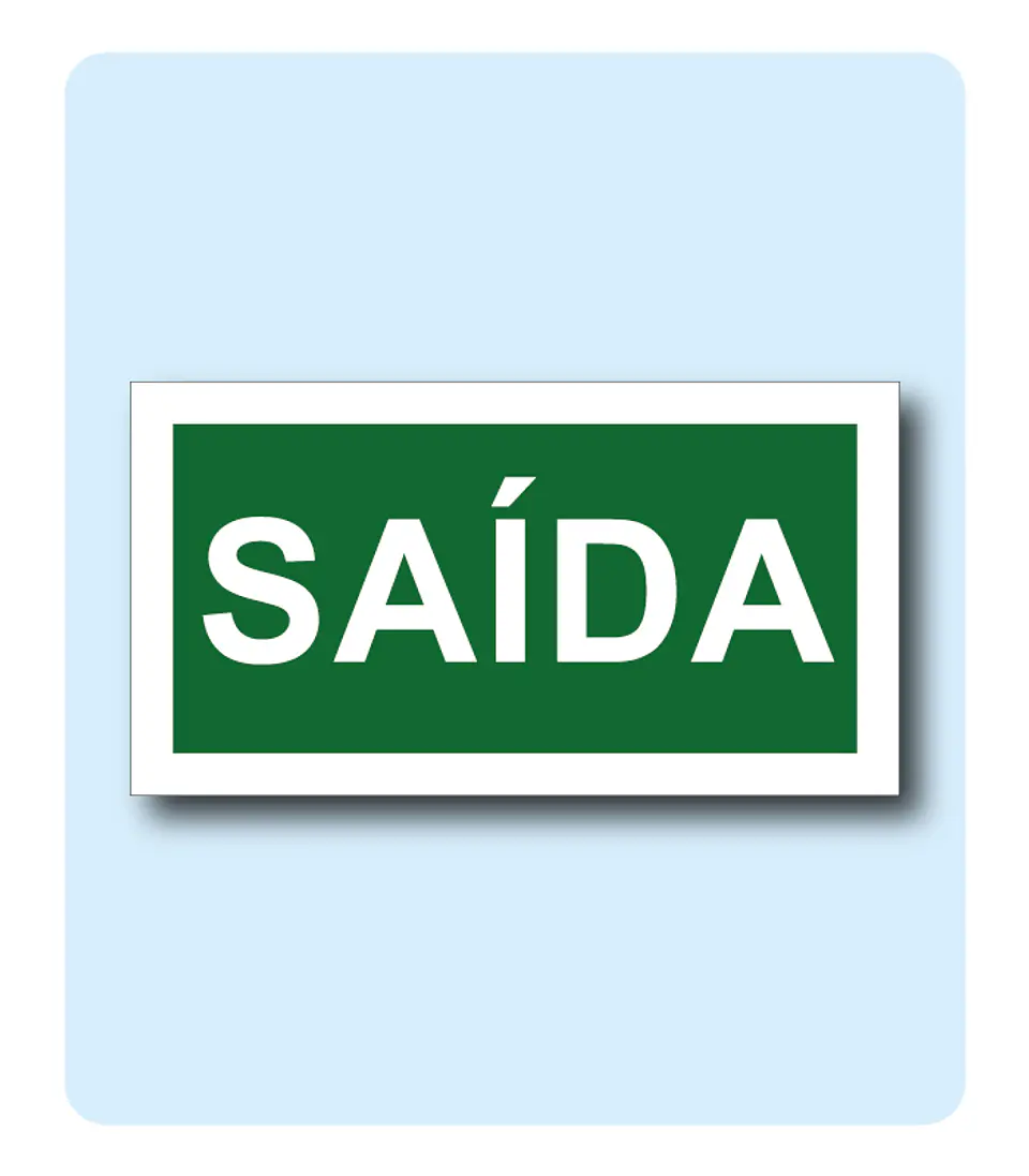 Sinalética de Emergência 1