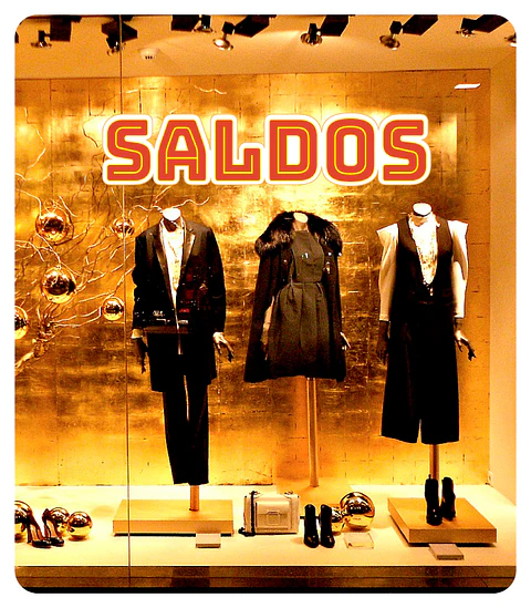 Vinil de montra - Saldos