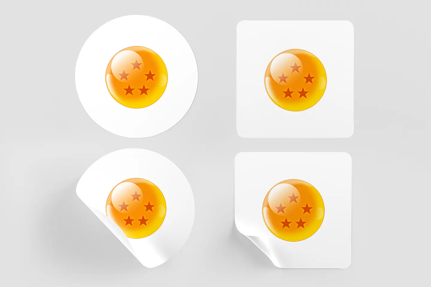 Stikers Dragon Ball Z 3 12