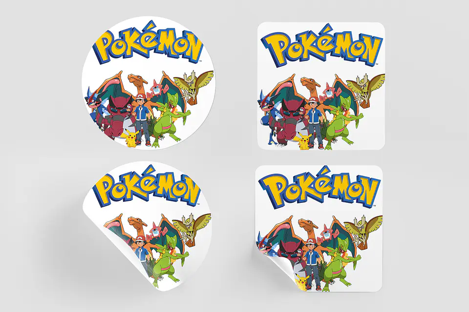 Stikers Pokémon 4 2