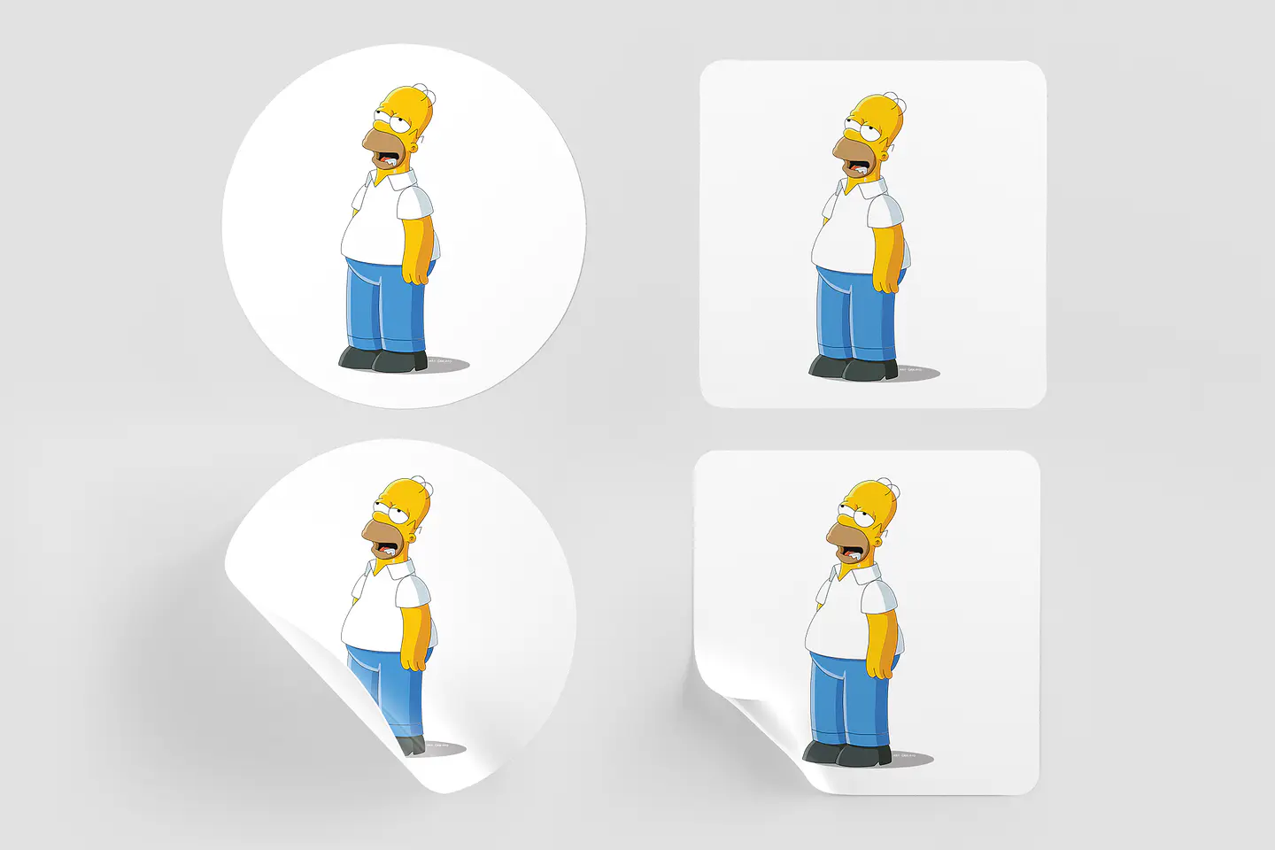 Stikers Simpsons 1 2